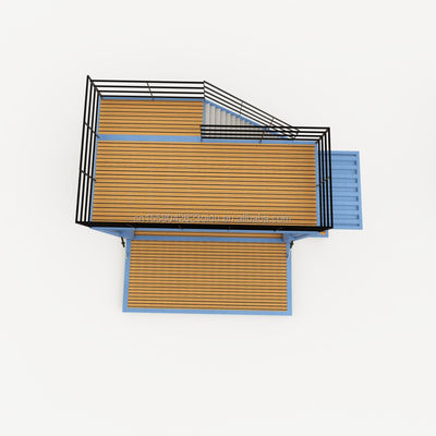 20ft Luxe Prefabricated Expandable Container House Klaargemaakt Flat Pack Villa met aangepaste kleur en verzendkosten
