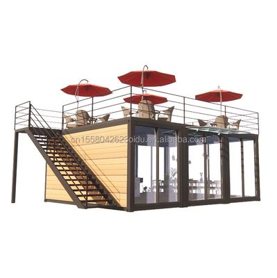 20ft of 40ft Modulaire Container Kleine Keuken Tuin Huis Op maat gemaakte Kleur Geprefabriceerd magazijn voor Country Marke