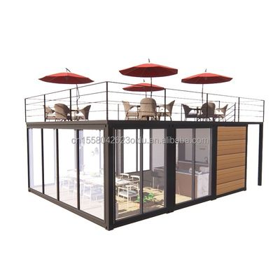 20ft of 40ft Modulaire Container Kleine Keuken Tuin Huis Op maat gemaakte Kleur Geprefabriceerd magazijn voor Country Marke