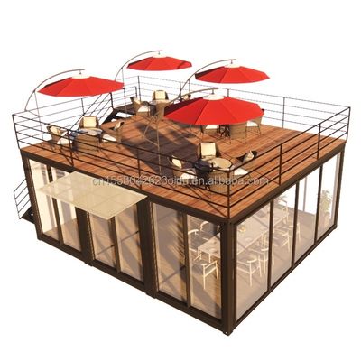 20ft of 40ft Modulaire Container Kleine Keuken Tuin Huis Op maat gemaakte Kleur Geprefabriceerd magazijn voor Country Marke