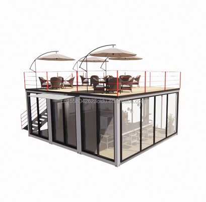 20ft of 40ft Modulaire Container Kleine Keuken Tuin Huis Op maat gemaakte Kleur Geprefabriceerd magazijn voor Country Marke