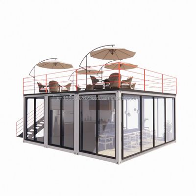 20ft of 40ft Modulaire Container Kleine Keuken Tuin Huis Op maat gemaakte Kleur Geprefabriceerd magazijn voor Country Marke