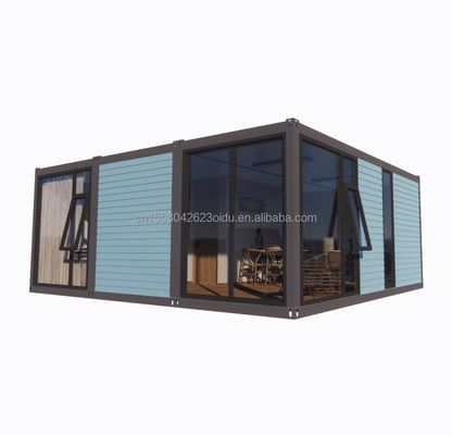 20ft Fast Build Prefab Hotel House Modulair vouwbaar Containerhuis voor kamperen en vouwbare tuin