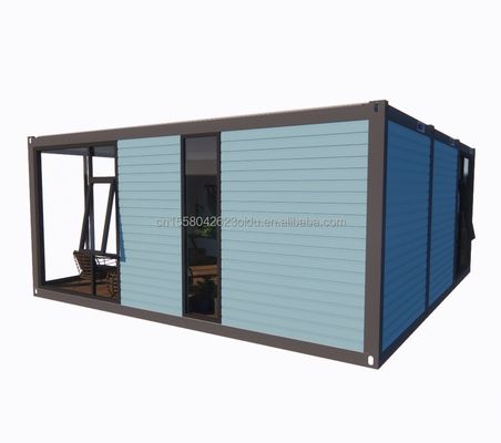 20ft Fast Build Prefab Hotel House Modulair vouwbaar Containerhuis voor kamperen en vouwbare tuin