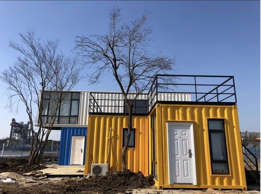 20ft Fast Build Prefab Hotel House Modulair vouwbaar Containerhuis voor kamperen en vouwbare tuin