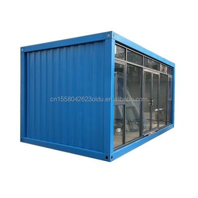 Moderne ontwerp stijl 20ft prefabriceerde scheepvaartcontainer huis voor hotel accommodatie oplossing leverancier