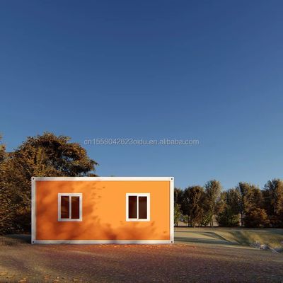 Moderne ontwerp stijl 20ft prefabriceerde scheepvaartcontainer huis voor hotel accommodatie oplossing leverancier