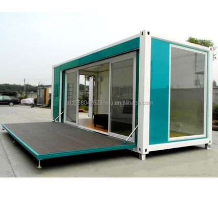 Houten 2 3 4 5 slaapkamer Prefab Villa aangepast kleurontwerp 20ft 40ft Waterdicht Prefab Uitbreidbare Containerhuis