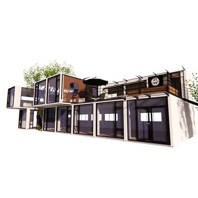 Container Mobil House School Cafeteria Flat Packaging met aangepaste kleur en ontwerp