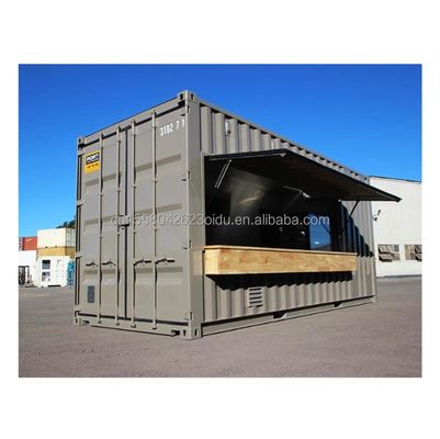 Op maat gemaakte kleur Pop Up Shop Container Bar Food Stop Kledingwinkel Modewinkel Draagbare koffiebar Cafewinkel Modern Design