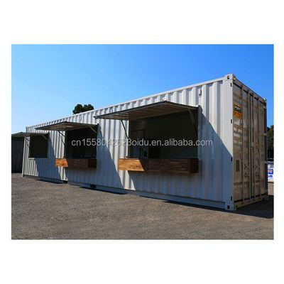 Op maat gemaakte kleur Pop Up Shop Container Bar Food Stop Kledingwinkel Modewinkel Draagbare koffiebar Cafewinkel Modern Design