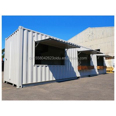 Op maat gemaakte kleur Pop Up Shop Container Bar Food Stop Kledingwinkel Modewinkel Draagbare koffiebar Cafewinkel Modern Design