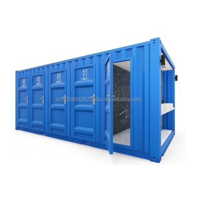 Moderne ontwerp Flat Pack Container voor publiek in 20ft Mobile Trailer Badkamer Kamperen en Beyond Your Imagination