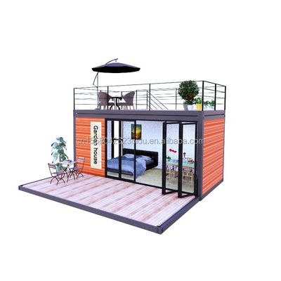 Luxecontainerhuizen Moderne prefabricate appartementen Villa's en houten hutten