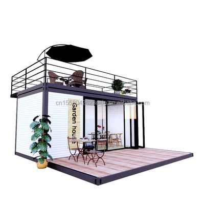 Luxecontainerhuizen Moderne prefabricate appartementen Villa's en houten hutten