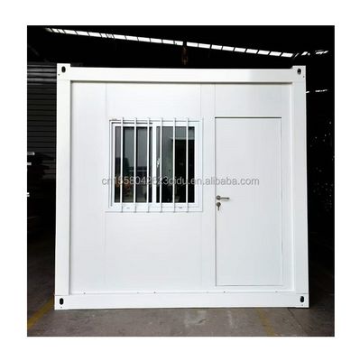 Moderne ontwerp prefab modulaire toiletten draagbare outdoor flat pack container gemaakt van staal en sandwich paneel voor winkel 10FT