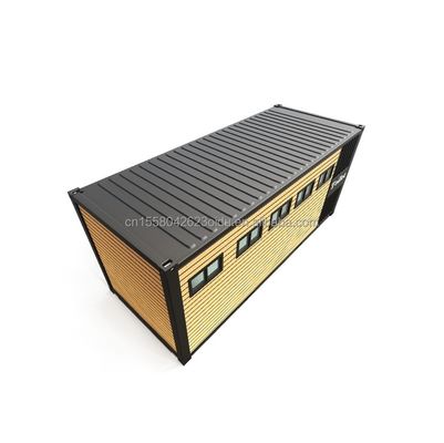 Buiten toilet Gemodificeerde scheepvaartcontainer stijl 20ft of 40ft Gemaakt van staal en sandwich paneel met aluminium legering ramen