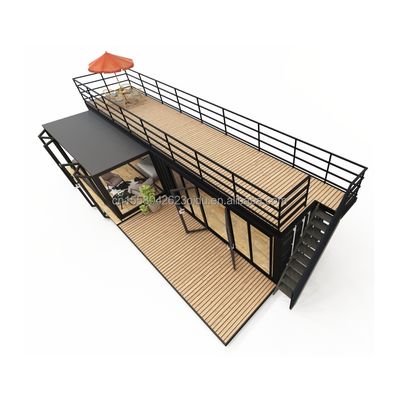 EU CSC gecertificeerd modern residentieel geprefabriceerd staalontwerp voor koppels in een container