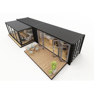 Moderne ontwerpen op maat EU-standaard Prefab Containerhuis Staal Opvouwbaar 2 slaapkamers Container Huizen Hotels Toiletten