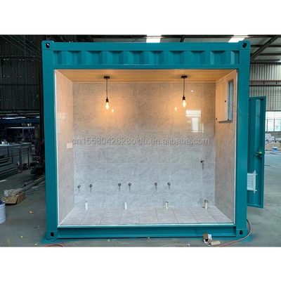 40ft Container Garden Publieke heren- en damestoiletten met moderne sanitaire systemen