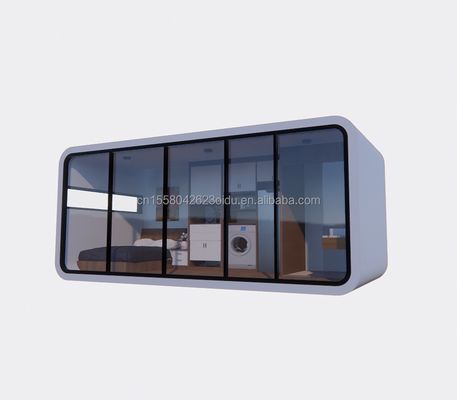 Modern 20ft 40ft Prefab Huis Outdoor Tiny Pod Koffiehuis Mobile Working Apple Cabin-Populair Prefab Cabin Appartement Appartement