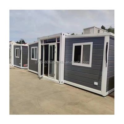 Modern ontwerp 40ft vouwbaar uitbreidbaar plat voorgefabriceerd containerhuis met goede prijzen en aluminium-alloy ramen