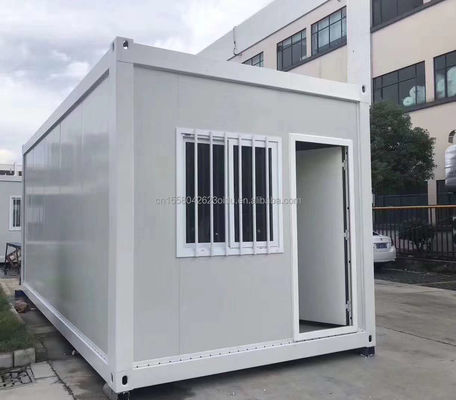 Draagbare familie flat verpakking 20ft of 40ft luxe prefab Container kamer met aluminium alloy ramen