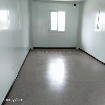 Draagbare familie flat verpakking 20ft of 40ft luxe prefab Container kamer met aluminium alloy ramen