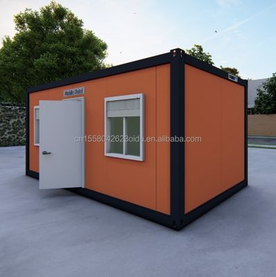 Goedkope 20ft/40ft Muur 50/75/100mm Wave Sandwich Panel Prefabricated Container Room voor moderne gezinswoning