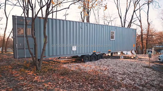 40ft Container Transformatie voor een handig gezinshuis slaapkamer woonkamer Keuken en badkamer inbegrepen