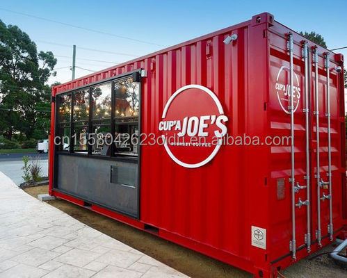 Flat Pack Container Hotel Modulair Kleine Verhuisbare Verzending Draagbare Huizen 2 slaapkamers Leven Container Restaurant Container Huizen