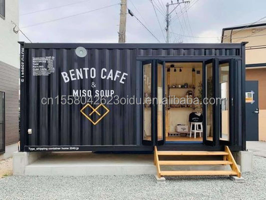 Flat Pack Container Hotel Modulair Kleine Verhuisbare Verzending Draagbare Huizen 2 slaapkamers Leven Container Restaurant Container Huizen