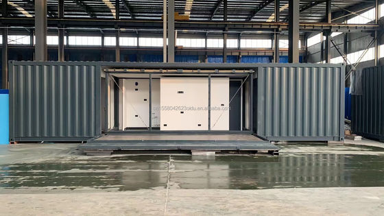 Gepersonaliseerde kleur Medische kliniek Flat Pack Container voor isolatie kamer Isolatie verkoop Wit OEM Glas Tijd Outdoor ROHS