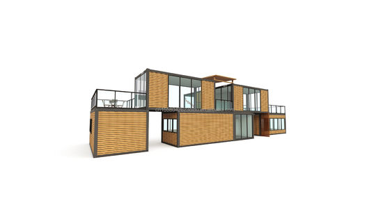 20ft/40ft aangepaste kleurcombinatie Containerruimte voor de verkoop Booth Coffee Shop Guard Room Office Bar