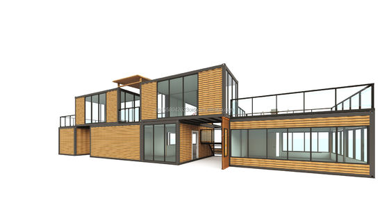 20ft/40ft aangepaste kleurcombinatie Containerruimte voor de verkoop Booth Coffee Shop Guard Room Office Bar