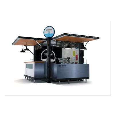 20ft of 40ft Combinatie Container Ruimte Aanpasbare kleur voor de verkoop Booth Coffee Shop Guard Room Office Bar