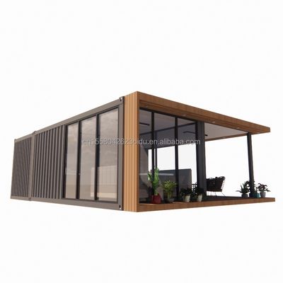 Uitbreidbare container voor gezin van drie snel te installeren mobiele huis betaalbaar luxe