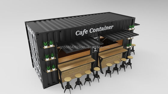 Aanbod Custom vouwbaar hotel mobiele woning met gegalvaniseerd stalen buiging 180g 20ft Klaar voor vouwbaar scheepvaartcontainer huis