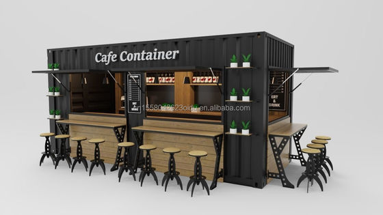 Aanbod Custom vouwbaar hotel mobiele woning met gegalvaniseerd stalen buiging 180g 20ft Klaar voor vouwbaar scheepvaartcontainer huis