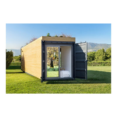 Gegalvaniseerd stalen buigend staal frame 20ft uitbreidbare huizen prefab huizen luxe container huis voor Chinese design stijl