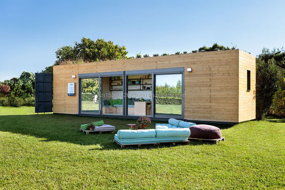 Gegalvaniseerd stalen buigend staal frame 20ft uitbreidbare huizen prefab huizen luxe container huis voor Chinese design stijl