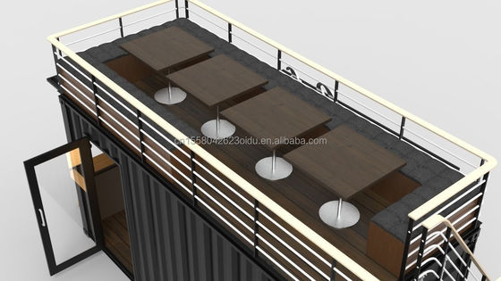 2022 OEM 20ft Flat Pack Ready To Living Container Huis gemaakt van Aluminium Alloy Vensters En gegalvaniseerd stalen buigen 180g