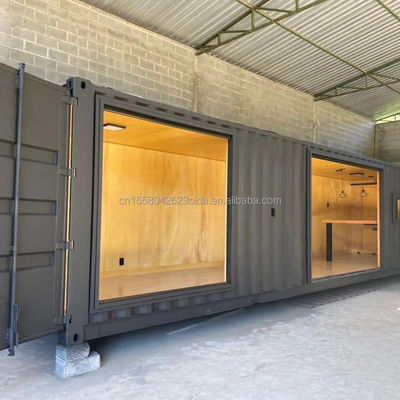 Chinese design stijl 20ft opvouwbare container huis voor persoonlijke aanpassing en hotel
