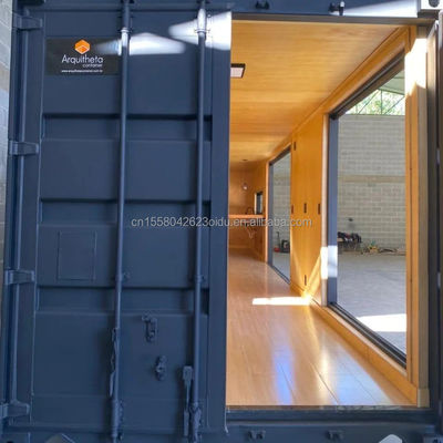 Chinese design stijl 20ft opvouwbare container huis voor persoonlijke aanpassing en hotel