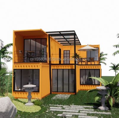 20ft Prefab Container Huis voor Hotel door fabrikanten Modern Design Villa Familie Residence Villa