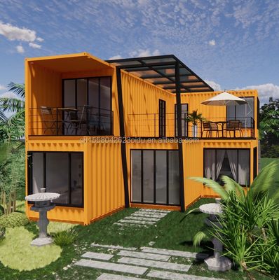 20ft Prefab Container Huis voor Hotel door fabrikanten Modern Design Villa Familie Residence Villa