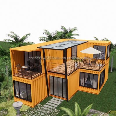 20ft Prefab Container Huis voor Hotel door fabrikanten Modern Design Villa Familie Residence Villa