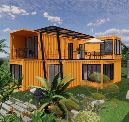 20ft Prefab Container Huis voor Hotel door fabrikanten Modern Design Villa Familie Residence Villa